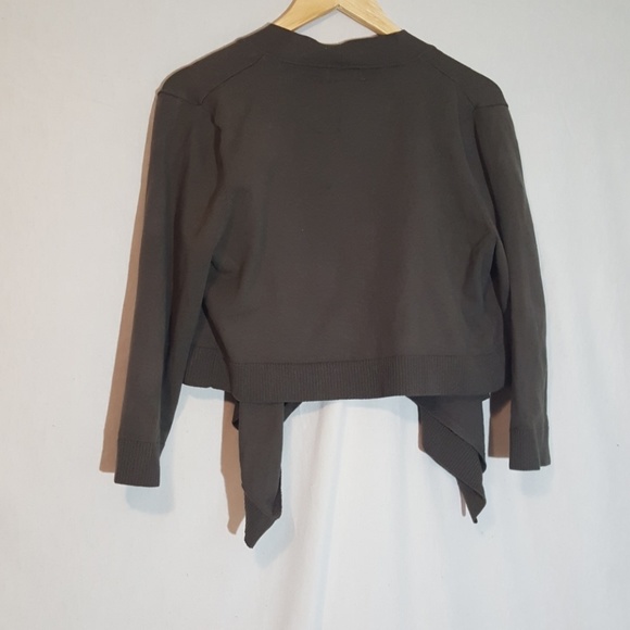 Dark olive green bolero - Picture 6 of 6